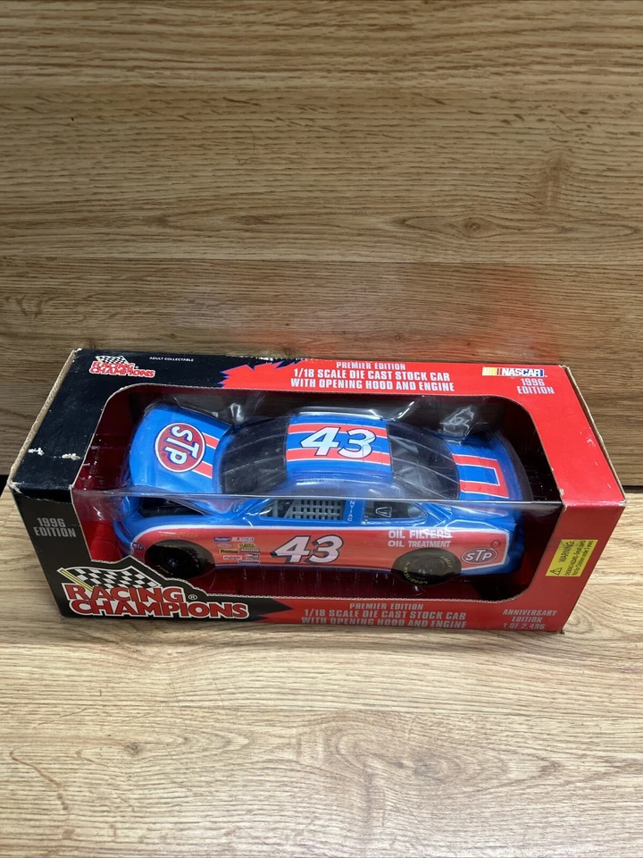 1996 Racing Champions 1:18 Scale #43 Premier Anniversary Edition Stock Car B - Image 1 of 4