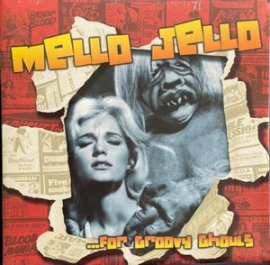 SANDY NELSON, THE 5 BLOBS -  MELLO JELLO- ...FOR GROOVY GHOULS- SEALED & OOP  LP - Picture 1 of 2