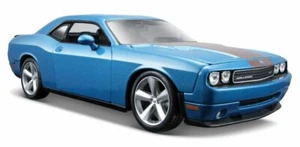 2008 Dodge Challenger SRT8 w/ Sunroof Blue Maisto 31280BU 1/24 Scale Diecast Car - Picture 1 of 5