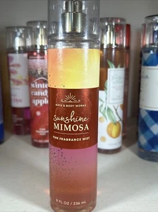 Bath & Body Works Fine Fragrance Mist Spray 8 Fl oz Sunshine Mimosa - Picture 1 of 3