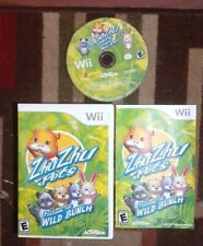 Zhu Zhu Pets: Featuring the Wild Bunch Complete (Nintendo Wii) VG Shape & Tested