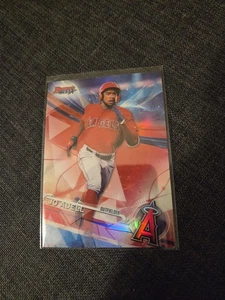 2017 Bowman's Best - Top Prospects Jo Adell #TP-4 Refractor RC Angels - Picture 1 of 2