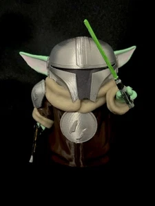 Din Grogu Jedi Mandalorian Star Wars The Child Baby Yoda - Bild 1 von 3