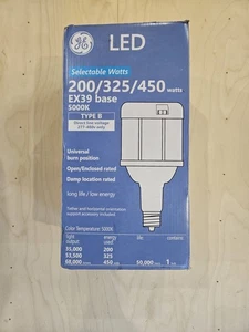 Ge Lighting LED/LC/ED37/750 450 W, Hid Replacement Led Bulb, White, EX39, 5000K - Picture 1 of 4