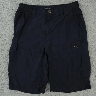 Columbia Shorts Mens 30 Blue Silver Ridge Cargo Utility Omni Shade Hiking 12" - Image 1 of 4