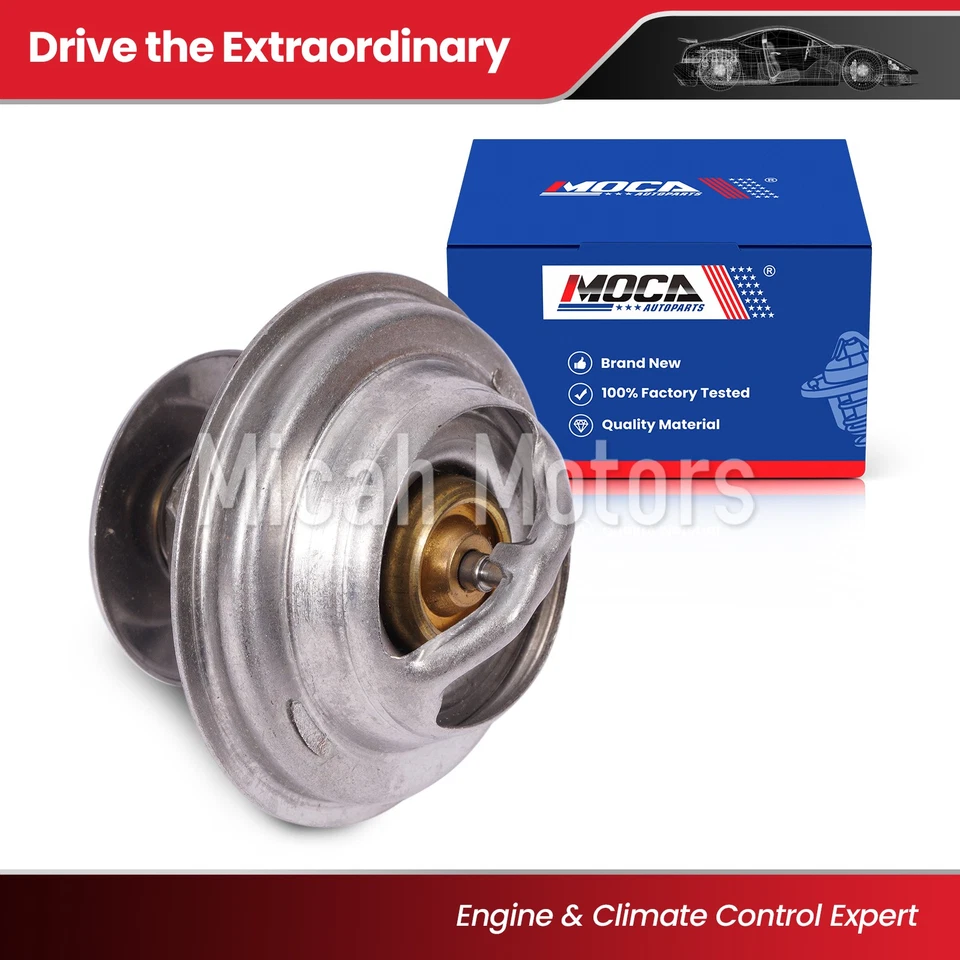 Thermostat Fit 73-99 Mercedes-Benz S320 C280 E320 190E 300CE 260E 2.8L 3.0L 3.2L Foto 1 de 4