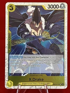 X.Drake (Pirate Foil) OP10-114 Premium Booster -The Best- Vol. 2 láminas casi nuevas - Imagen 1 de 4