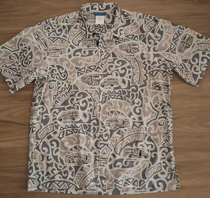 The Bus Honolulu Driver - Camisa Aloha Hawaiana XL XXL Isla Tradición Usada en Excelente Condición - Imagen 1 de 2