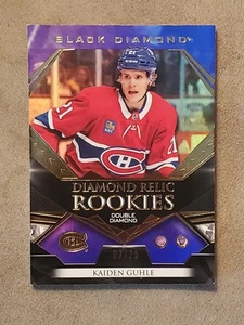 2022-23 BLACK DIAMOND RELIC ROOKIE DOUBLE DIAMOND PURPLE KAIDEN GULE 07/25 - Bild 1 von 4