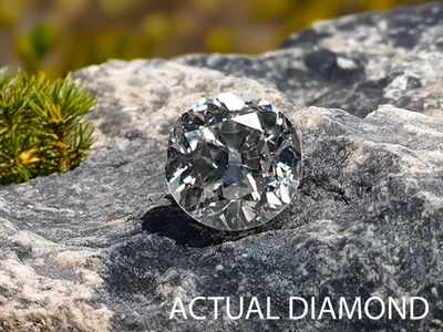 GIA Certified Old Circular Brilliant .32 CT I2 J Loose Mined Natural Diamond - Image 1 of 4