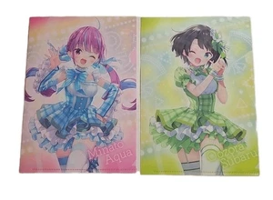 hololive Minato Aqua X Oozora Subaru Aktenordner (A5) SEVEN-ELEVEN 2023  - Bild 1 von 8