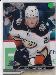 ISAC LUNDESTROM - 23/24 UPPER DECK CLEAR CUT - Picture 1 of 1