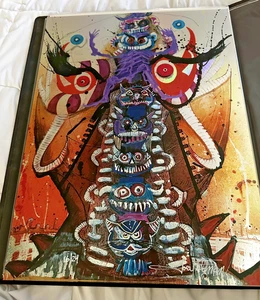 Joey Feldman “The Seven Head Committee” Print – Signed 16/24 Limited 24x18 - Picture 1 of 3