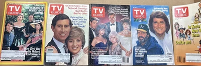 Vintage TV Guide Magazine Lot of 42 Issues 1985 Classic Television Collectibles - Image 1 of 4