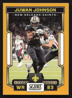 2023 Score Juwan Johnson Gold #56 Card - Image 1 of 2