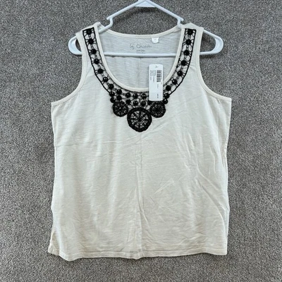 Pullover sin mangas marfil talla 2 de Chico para mujer nuevo con etiquetas Foto 1 de 4