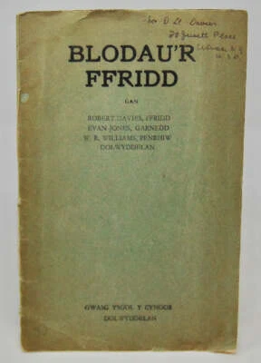 Welsh Poetry. Blodau'r ffridd : sef cynyrchion awenyddawl tri beirdd Elen - Imagem 1 de 3