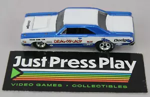 Hot Wheels Vtg Racing Shirley Shahan's '68 Dodge Dart Drag-On-Lady Real Rider - Picture 1 of 6