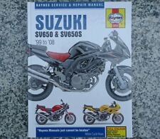 1999-2008 Suzuki Sv 650 650S Sv650 Sv650S Haynes Repair Manual 3912