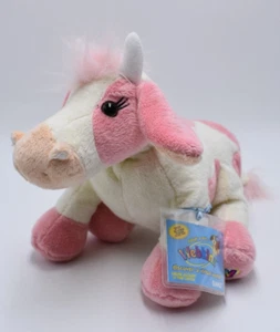 Webkinz Ganz Plush Strawberry Cow New Sealed Code New with Tags Stuffed Animal - Bild 1 von 10
