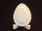 Happy Easter Decorative Ornament with Stand - Ceramic Bisque Ready to Paint