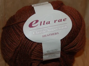 Ella Rae Classic Superwash Wool Heathers 100g Yarn - Picture 1 of 3