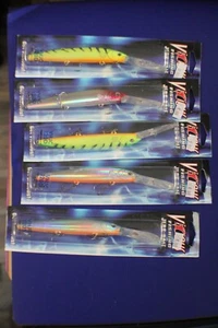 5 SEÑUELOS WALLEYE PESCA DE BUCEO PROFUNDO CEBO TIRÓN VHJC 120D - Imagen 1 de 1