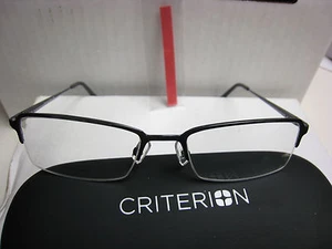 CRITERION CM12 EYEGLASS FRAMES Eyewear GUNMETAL 54-18-140 - Imagen 1 de 4