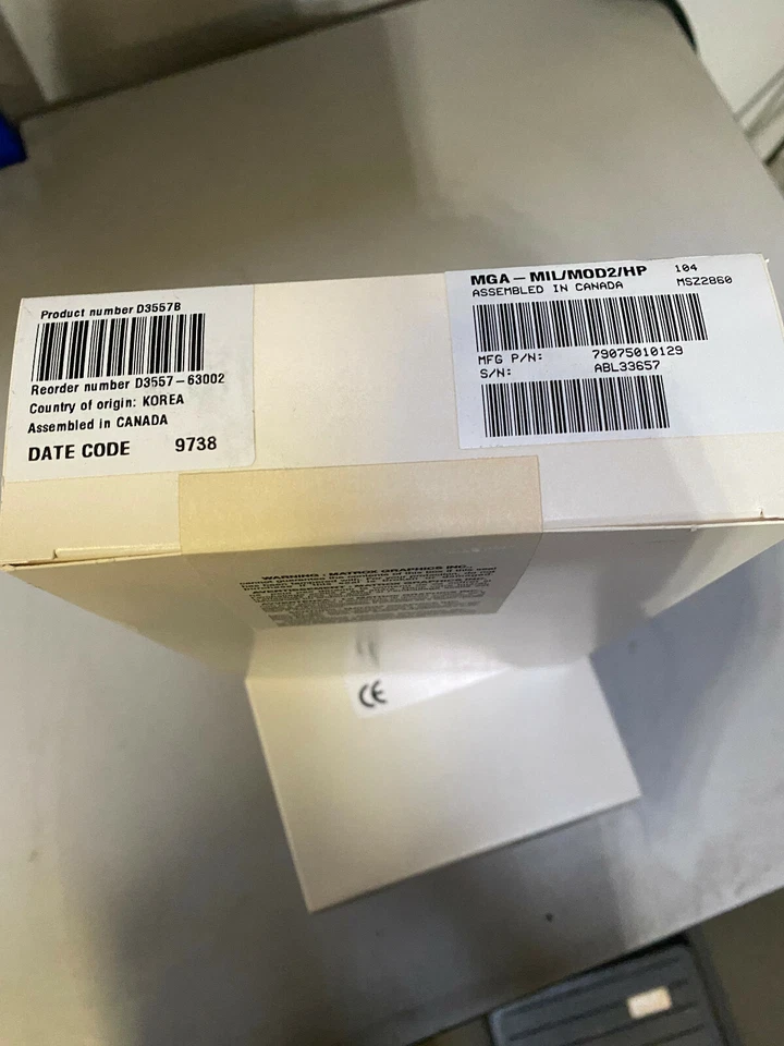 Hewlett-Packard HP D3557B ACC 50ns WRAM Memory Upgrade - Image 1 of 2