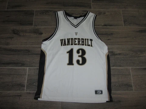 Vanderbilt Commodores NCAA Basketball Jersey Vintage OT Sports XXL Retro #13 Cover