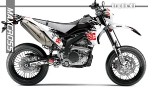 YAMAHA WR250R WR250X ALL YEARS MAXCROSS GRAPHICS KIT DECALS STICKERS FULL DCD1 - Picture 1 of 2