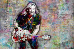 Joe Walsh Poster, Joe Walsh of the Eagles Gift, Joe Walsh Free Shipping US - Picture 1 of 5