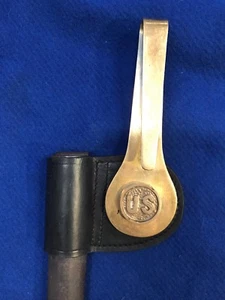 Ricambio M1887 Rana in pelle per fodero a baionetta botola Springfield 0,45-70 - Foto 1 di 6