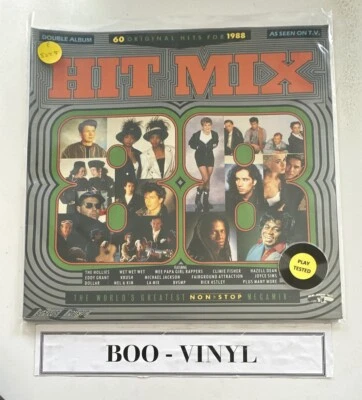 Various - Hit Mix 88 - SMR 865 - Double vinyl Album 1980s Pop Rock EX / EX - Image 1 of 4