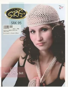 Irise Tank, Cap & Belt Kertzer Knitting & Crochet Pattern SRK 95 - Women 34"-39" - Picture 1 of 6