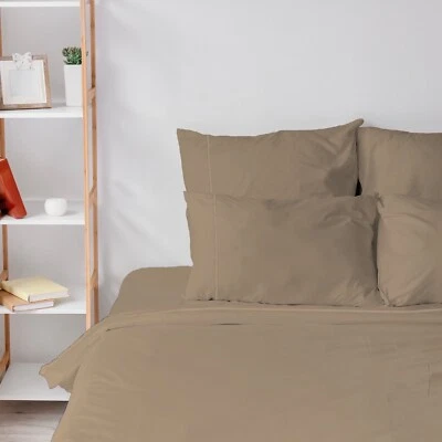 6 Piece Premium Bamboo Sheet Set, Deep Pockets, 60 Colors, by Sacred Thread - Image 1 of 2