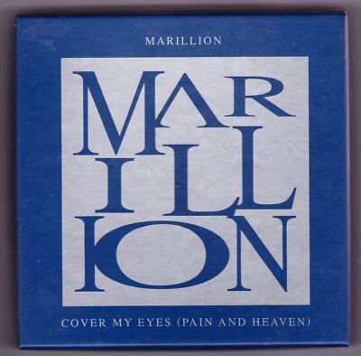 Marillion – Cover My Eyes (Pain And Heaven) Boxed CD Single & Poster Foto 1 de 2