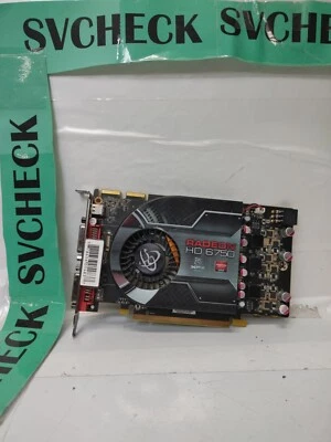 XFX Radeon HD 6750 1GB GDDR5 HD-675X-ZMFR  Graphics Card - Image 1 of 4