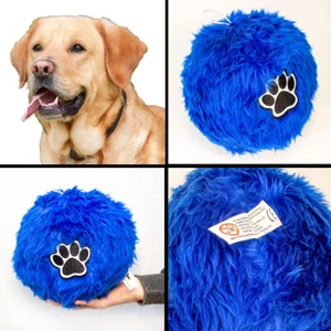 NEW - Soft Fluffy Ball For Labrador Retriever Dog - Large Size ball - Foto 1 di 5