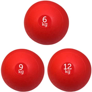 FXR Sports Red No Bounce Medicine Slam Ball Set 6kg, 9kg & 12kg - Picture 1 of 1