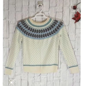 Talbots Isle Printed Sweater - Picture 1 of 3