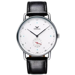 ONOLA Ultradünne Quarzuhr Herren Classic Bauhaus сklassisch minimalistisch wasserdicht - Bild 1 von 8