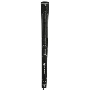 Karma Golf Super Lite Golf Grips - 40% più leggero gomma Golf Grips RIBBED - NERO - Foto 1 di 1