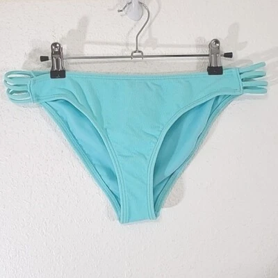 *NEW* DAMSEL Bikini Bottoms Powder Blue Crepe, size XL - Image 1 of 4