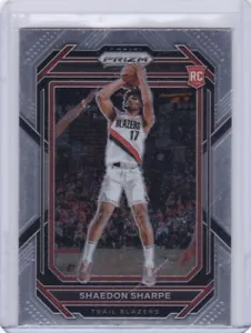2022 Panini Prizm Basketball Card #250 Shaedon Sharpe Rookie - NMt-Mint - Picture 1 of 2