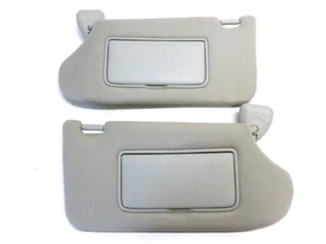 2013 - 2018 Nissan Altima Left Right Sun Visor Gray OEM - Foto 1 di 3