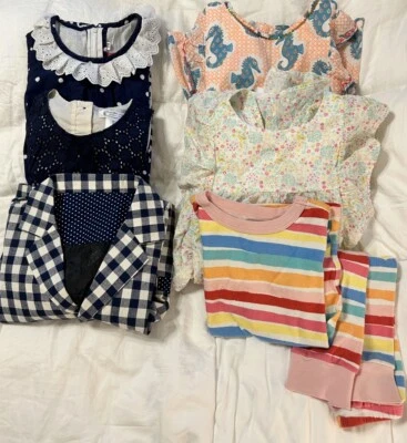 Lote de 6 Vestidos Niña Talla 6 - 4, Pij’s, Chaqueta - Shabby Chic, Anthropologie... Foto 1 de 4