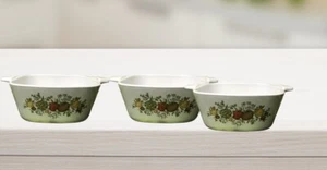 3 VTG Corning Ware Spice of Life 2 3/4 C Small petite Casserole Dish P-43-B USA - Picture 1 of 6