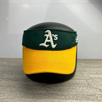 De colección Oakland Atletismo Visera Gorra Gorra Correa Trasera Ajustable Verde MLB Adulto Foto 1 de 4