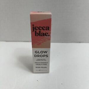 Jecca Blac Glow Drops Highlighting Primer for Face ROSE PEARL 0.67 oz NEW IN BOX